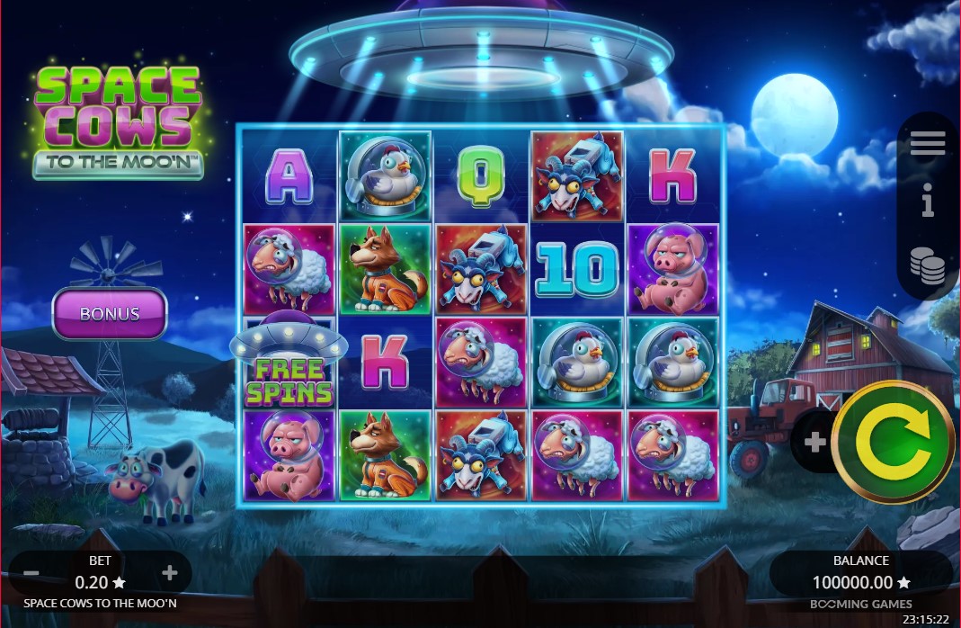 Blast Off with Space Cows To The Moon Slot: A Guide for Online Gamblers